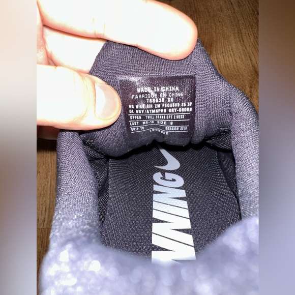 Nike Air Zoom Pegasus 35 Oil Grey Sample - Picture 7 of 10